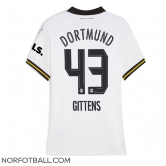 Billige Fotballdrakt Borussia Dortmund Jamie Bynoe-Gittens #43 Replika Tredjedrakt Dame 2024-25 Kortermet